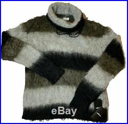 $1,350 Saint Laurent Mohair Sweater Size Medium Made in Italy