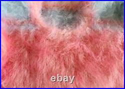 1.5kg Thick, Very Soft Unisex, Luxury Mohair Sweater. Hand Knit in 12 Strands. Large