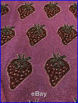 100% Authentic GUCCI Strawberry Sweater $1598+Tax