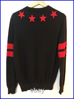100% authentic Givenchy star embroidered sweater, sz medium