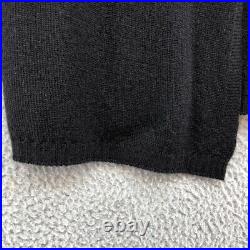 120% 120 Percent Cashmere Cardigan Sweater Jumper Womens Medium Black