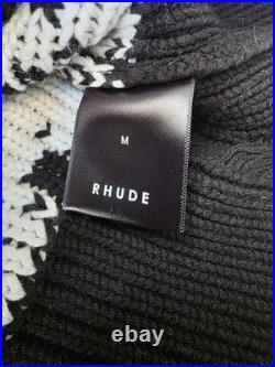 $1310 NWT Rhude Bandana Knit Sweater Size M Medium