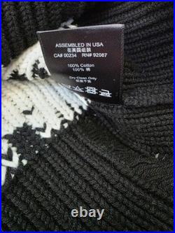 $1310 NWT Rhude Bandana Knit Sweater Size M Medium