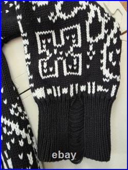 $1310 NWT Rhude Bandana Knit Sweater Size M Medium