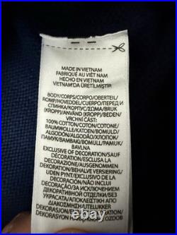 $145 Polo Ralph Lauren Men's Premium Cotton Crewneck Sweater Navy Size M