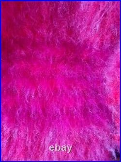 2.4kg Hand Knit in 18 Strands Mohair Sweater. Unisex. Skin Kind, FLUFFY, Warm, Hairy