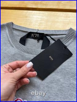 # 21 Men's Cotton Gray Sweater Sz. 48 (M)