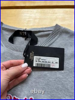 # 21 Men's Cotton Gray Sweater Sz. 48 (M)