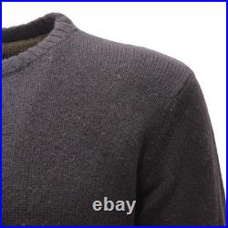 2193AP maglione uomo ANERKJENDT man wool sweater black