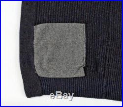 $2595 BRUNELLO CUCINELLI 100% CASHMERE Thick Cardigan Sweater Blue M Medium