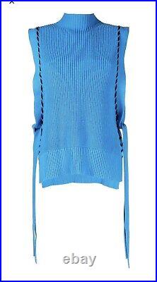3.1 Phillip Lim Sleeveless Cotton Sweater. M