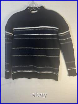 3.1 Phillip Sweater stripe sweater Size medium Pullover 88 merino wool