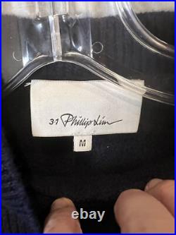 3.1 Phillip Sweater stripe sweater Size medium Pullover 88 merino wool