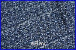 $320 Mint S. N. S. Sns Herning Navy Basket Weave Stark Sweater Jumper Medium
