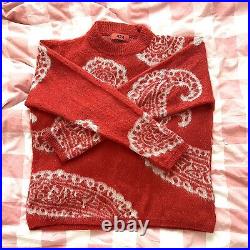 424 Paisley Knit Sweater