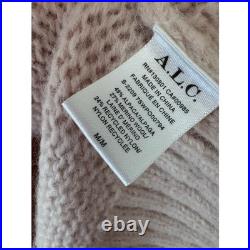 A. L. C. Ruby mock neck fair isle oversized sweater size medium NEW