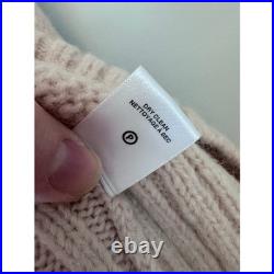 A. L. C. Ruby mock neck fair isle oversized sweater size medium NEW