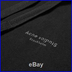 ACNE STUDIOS Logo Stamp Heavy Cotton Jersey Hooded Sweater Medium RRP £269