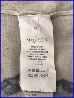 ALEXANDER McQUEEN SS16 wool SWEATER rare UNISEX silk MENS medium £1295 off-white