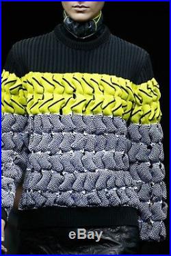 ALEXANDER WANG Fall/Winter 2014 Chunky Cable Knit Turtleneck Sweater MEDIUM