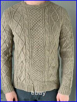 APC Lambswool Sweater, Beige, Slim, Size M