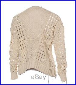 ASO Anastasia Steele Vince Cable Knit Sweater Medium