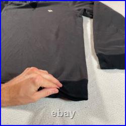 Abercrombie Fitch Sweater Mens Medium Gray Cotton Crew Neck Jumper Minimalist