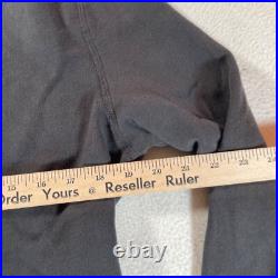 Abercrombie Fitch Sweater Mens Medium Gray Cotton Crew Neck Jumper Minimalist