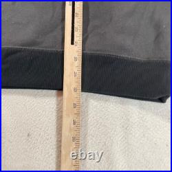 Abercrombie Fitch Sweater Mens Medium Gray Cotton Crew Neck Jumper Minimalist