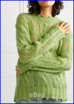 Acne Studios Kelenal Sweater Green NWOT size M