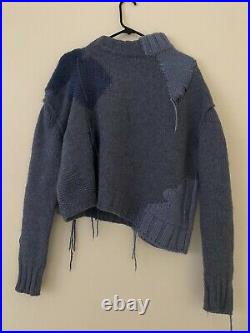 Acne Studios Knit Cropped Sweater Womens Medium Small