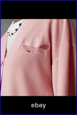 Adidas ADICOLOR HERITAGE NOW CARDIGAN Sweater Top Sweat Shirt Women size UK 12