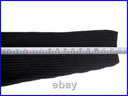 Aje Australia Women's Designer Black Cotton Knit Sweater Jumper Size Medium