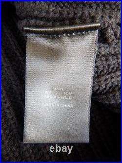 Aje Australia Women's Designer Black Cotton Knit Sweater Jumper Size Medium