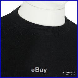 Alexander McQueen Black Dark Pink Intarsia Skull Sweater Jumper Knitwear L IT50