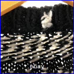 All-over print knit sweater, men's size M / eaa503517