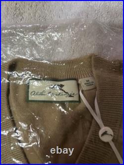 Allister McKenzie Men's Camel V-Neck Sweater