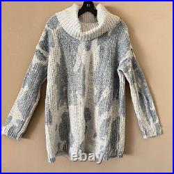 Anthropologie Pilcro Spotted Turtleneck Sweater M