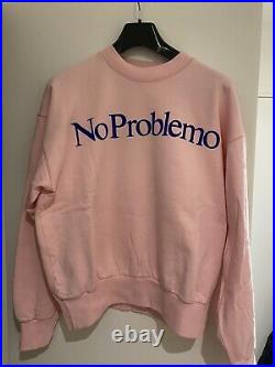 Aries Arise Pink no problemo Sweater Size M