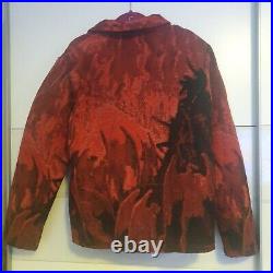 Athopyk Designer Red Woven Jacket (Similar to Knitwrth Clothing)