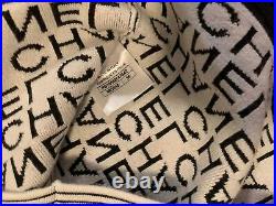 Auth Chanel 2019 Letter Logo Knit Sweater Size38 Us6 Us8