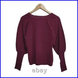 Auth DAMA collection Bordeaux Women's Sweater Auth DAMA collection Bordeaux Women's Sweater