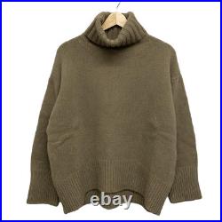 Auth GALERIE VIE Gray Beige Women's Sweater
