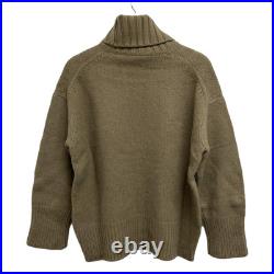 Auth GALERIE VIE Gray Beige Women's Sweater Auth GALERIE VIE Gray Beige Women's Sweater