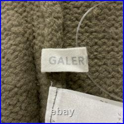 Auth GALERIE VIE Gray Beige Women's Sweater Auth GALERIE VIE Gray Beige Women's Sweater
