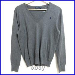 Auth POLO by RalphLauren Gray Women's Sweater