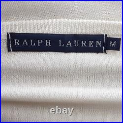 Auth RalphLauren Cream Women's Sweater