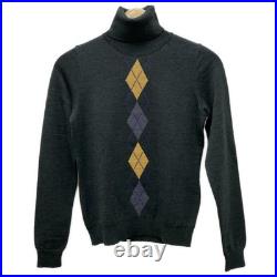 Auth YORKLAND Dark Gray Dark yellow Multi Women's Sweater Auth YORKLAND Dark Gray Dark yellow Multi Women's Sweater