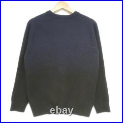 Auth nano universe Navy Black Women's Sweater Auth nano universe Navy Black Women's Sweater