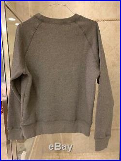 Authentic Louis Vuitton Upside Down LV Pink Gray Sweatshirt Sweater Sz M Rare
